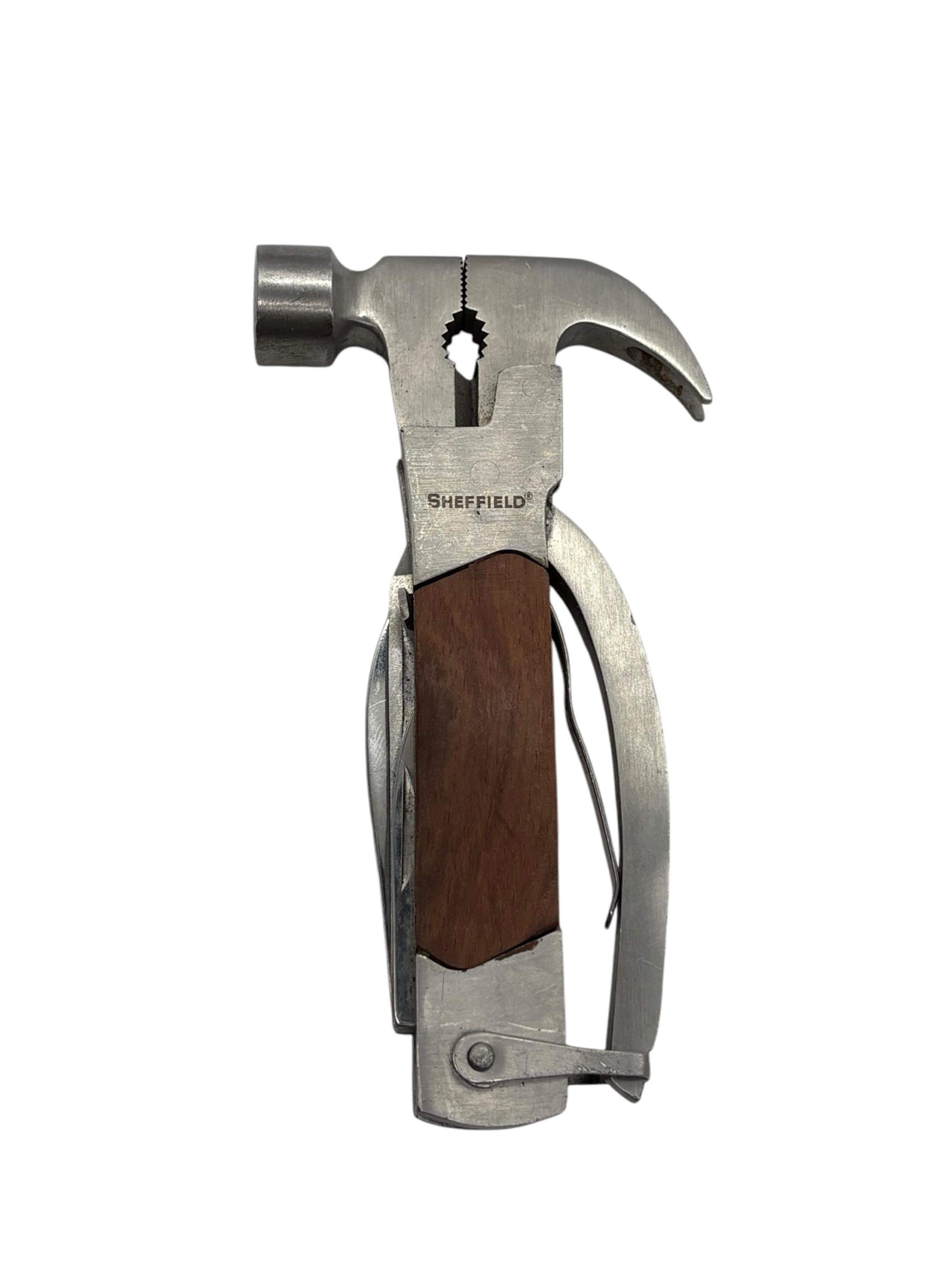 Sheffield 12913 Premium 14-in-1 Hammer Multi Tool