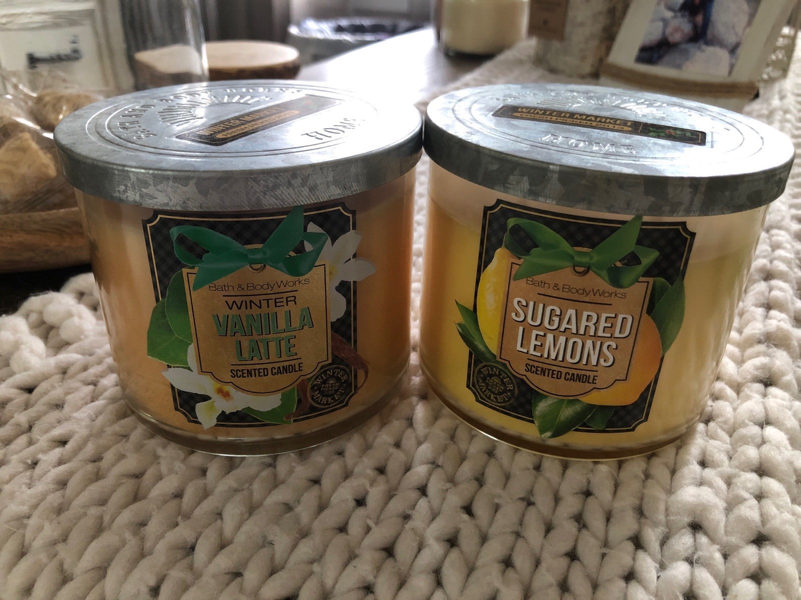 Bath and bath works candles