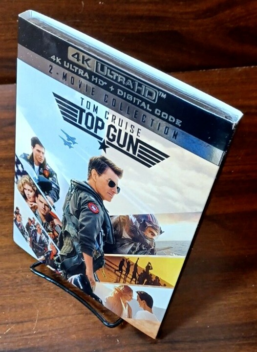 Top Gun 2 Movies (4K-No Digital)-SLIPCOVER-Free Shipping with Tracking