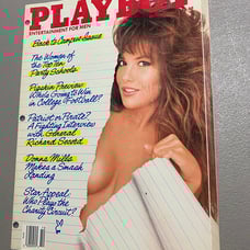 PLAYBOY MAGAZINE OCTOBER 1987 BRANDI BRANDT, DONNA MILLS, TOP TEN PARTY SCHOOLS