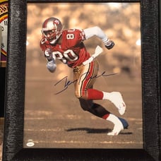 jerry rice signed 16x20