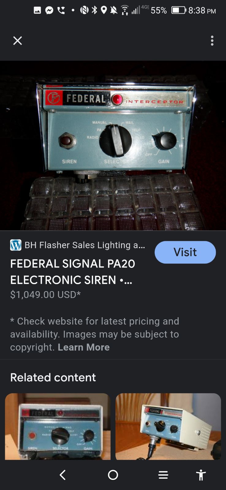 Electron siren