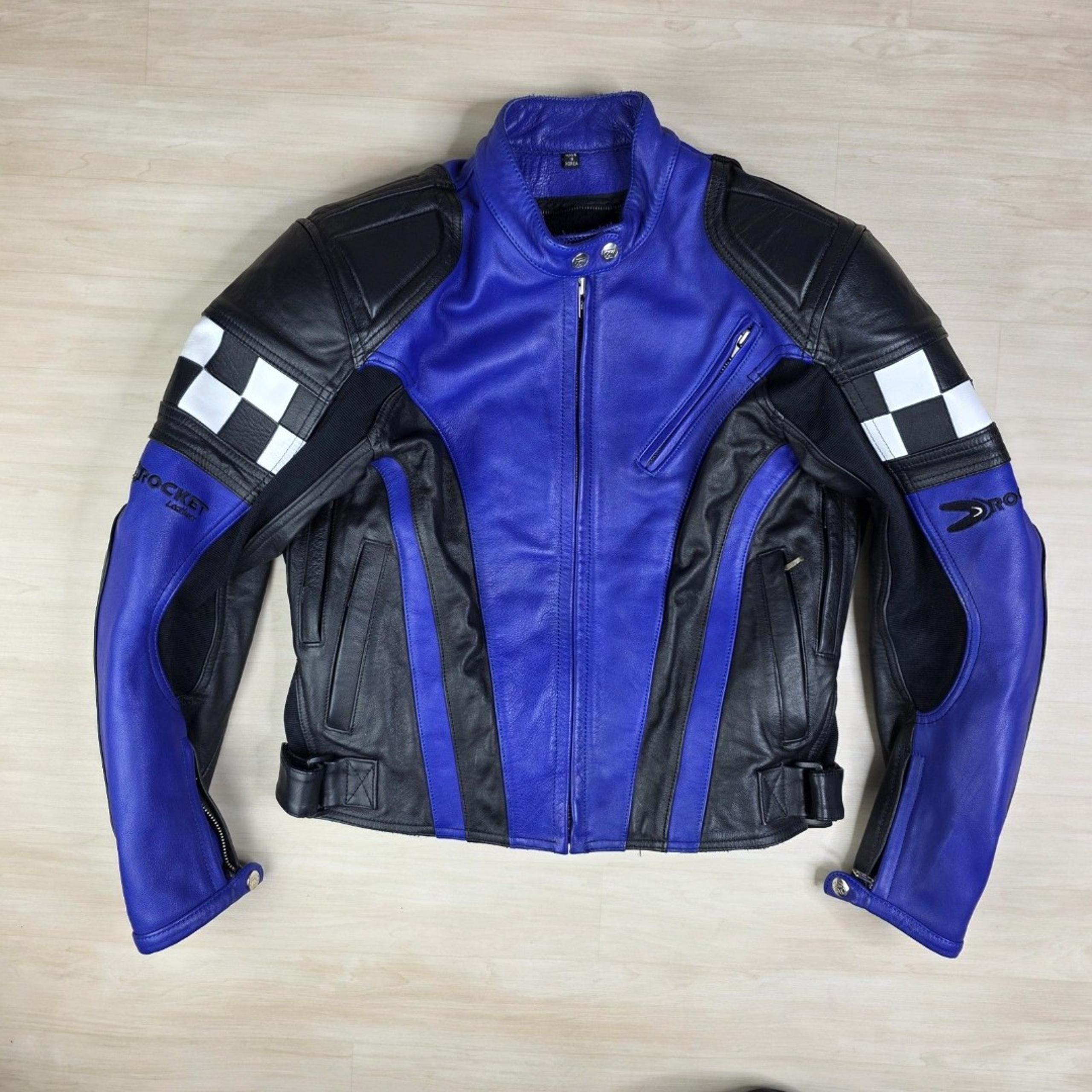 Joe Rocket Sports Gear Leather Motorcycle Jacket Padded Women's Size Medium