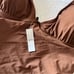 J.CREW Ruched femme one-piece swimsuit NWT plus size 24 BROWN
