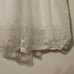 Infants white lace trim 3mths dress