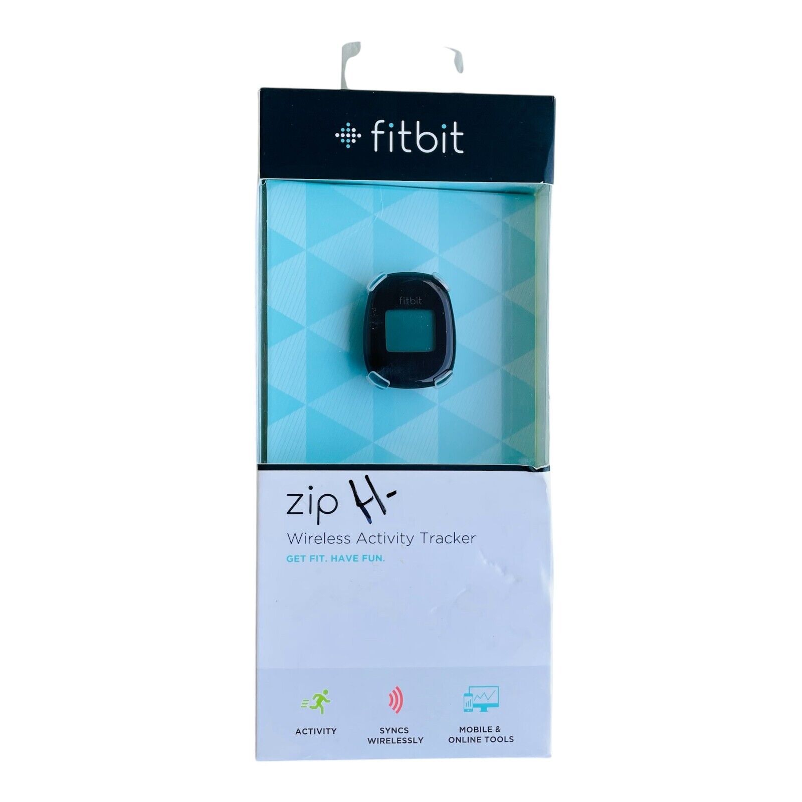 BRAND NEW FITBIT ZIP WIRELESS ACTIVITY TRACKER BLACK FB301C SEALED