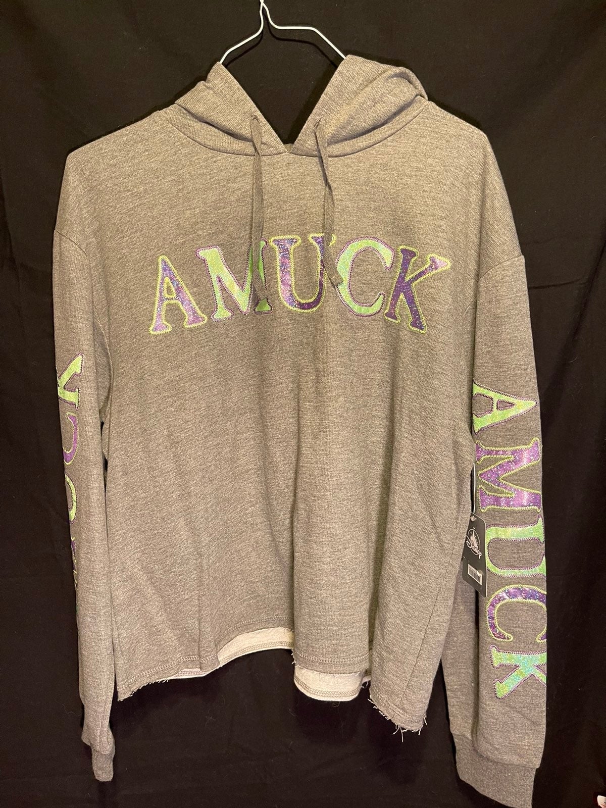 Hocus Pocus Crop Hoodie NWT DISNEY