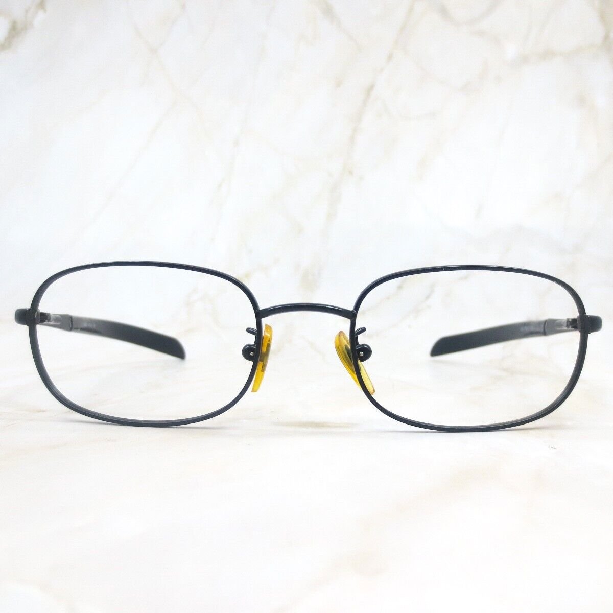 Mod Police Eyeglasses Frame 2563 Men's Dark Gunmetal Full Rim Rectangular 50-21