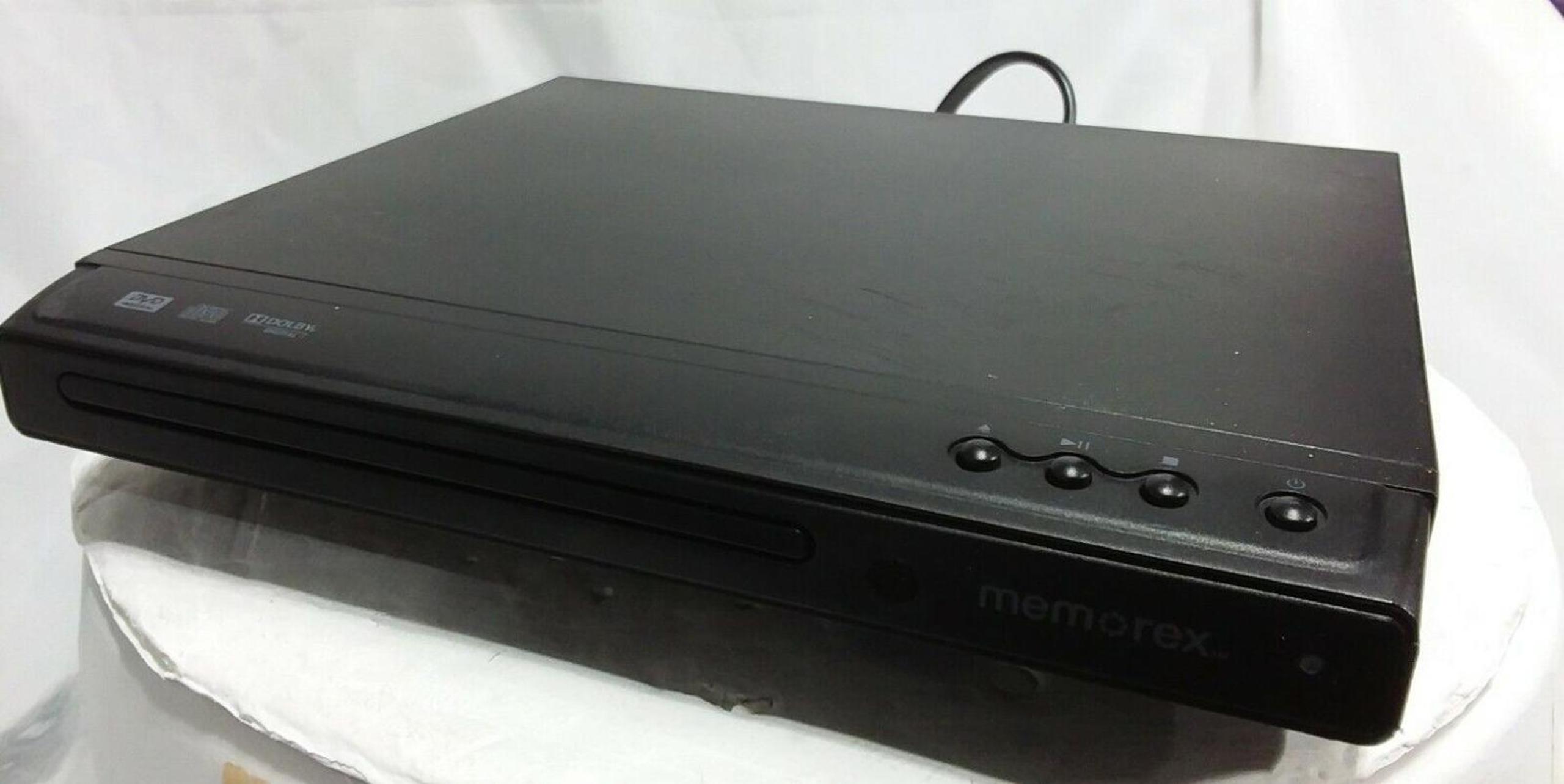 Memorex DVD CD Player Small Model MVD2016BLKTC no remote