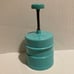 Vintage Popeil Chop-o-Matic Food Chopper Turquoise Blue