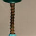 Vintage Popeil Chop-o-Matic Food Chopper Turquoise Blue
