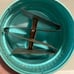 Vintage Popeil Chop-o-Matic Food Chopper Turquoise Blue