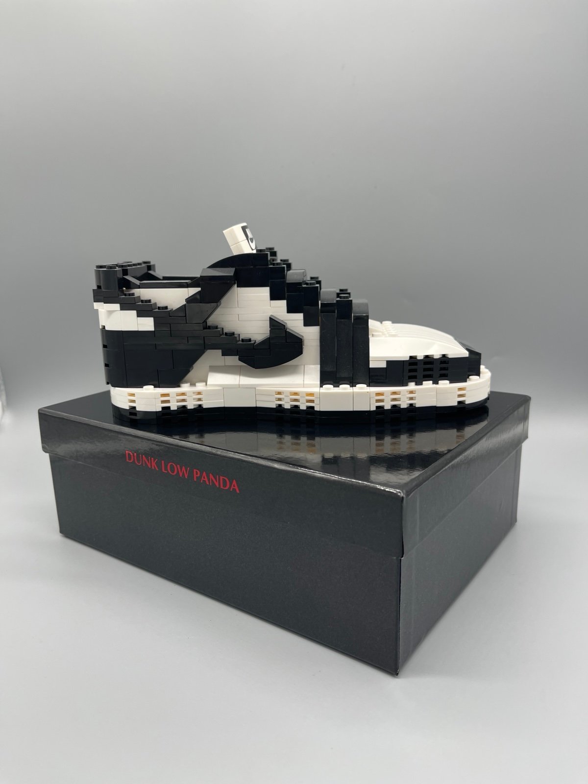Nike Dunk Low Black and White ‘Panda’ Kick Brick Set