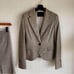 UNTITLED Cashmere Blend Silk Blend Brown Suit 1 W68 Fall/Winter DMW