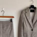 UNTITLED Cashmere Blend Silk Blend Brown Suit 1 W68 Fall/Winter DMW
