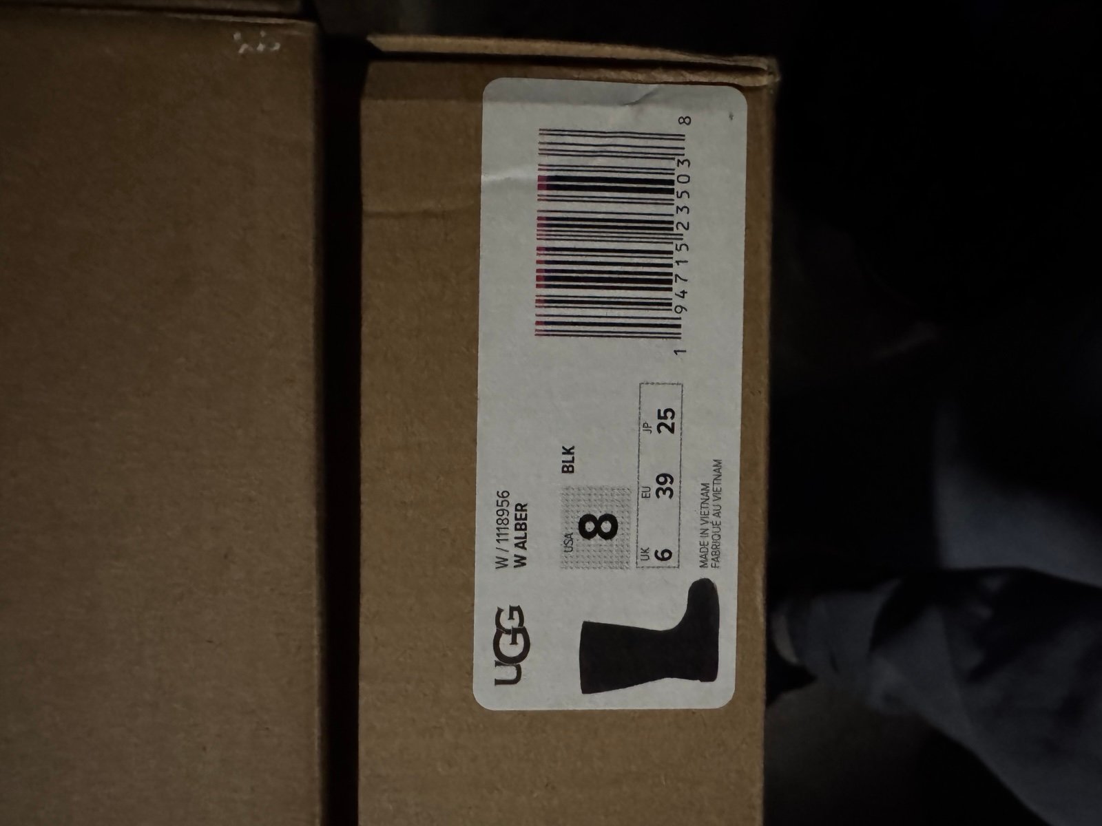 Tall black Alber UGG Boots **NEW**