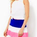 Lilly Pulitzer Blue Grotto Colorblock Peachy Skort
