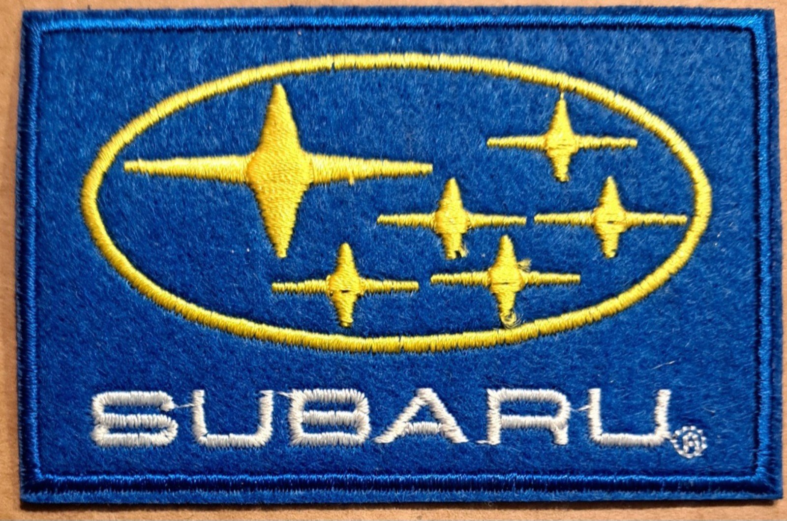 Subaru embroidered Iron on patch 6 ct.