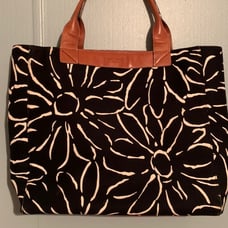 Vintage canvas kate spade tote