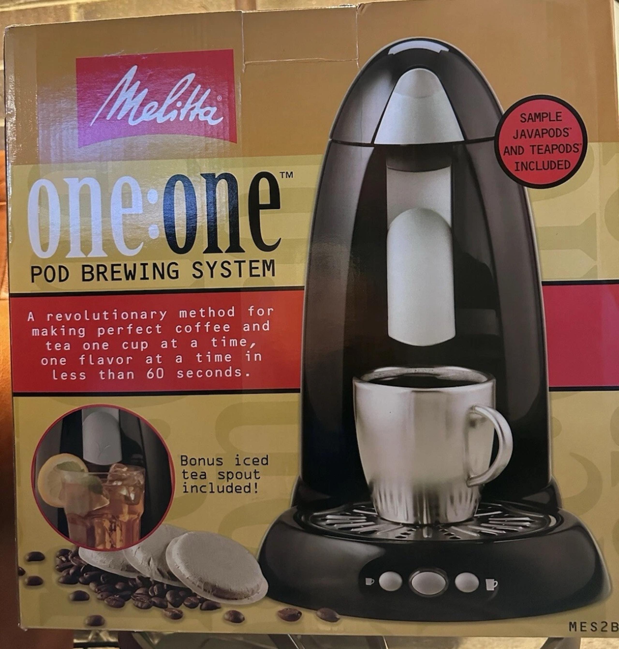 Melitta One:One Pod Brewing System Coffee Maker