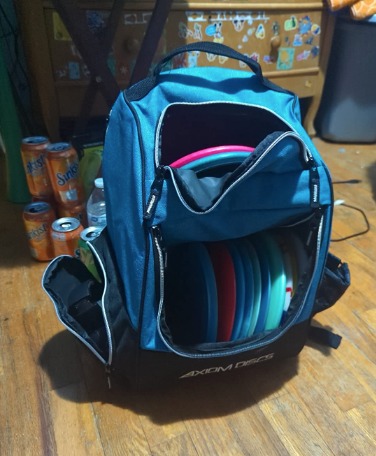 Axiom Discs Backpack Shuttle Bag