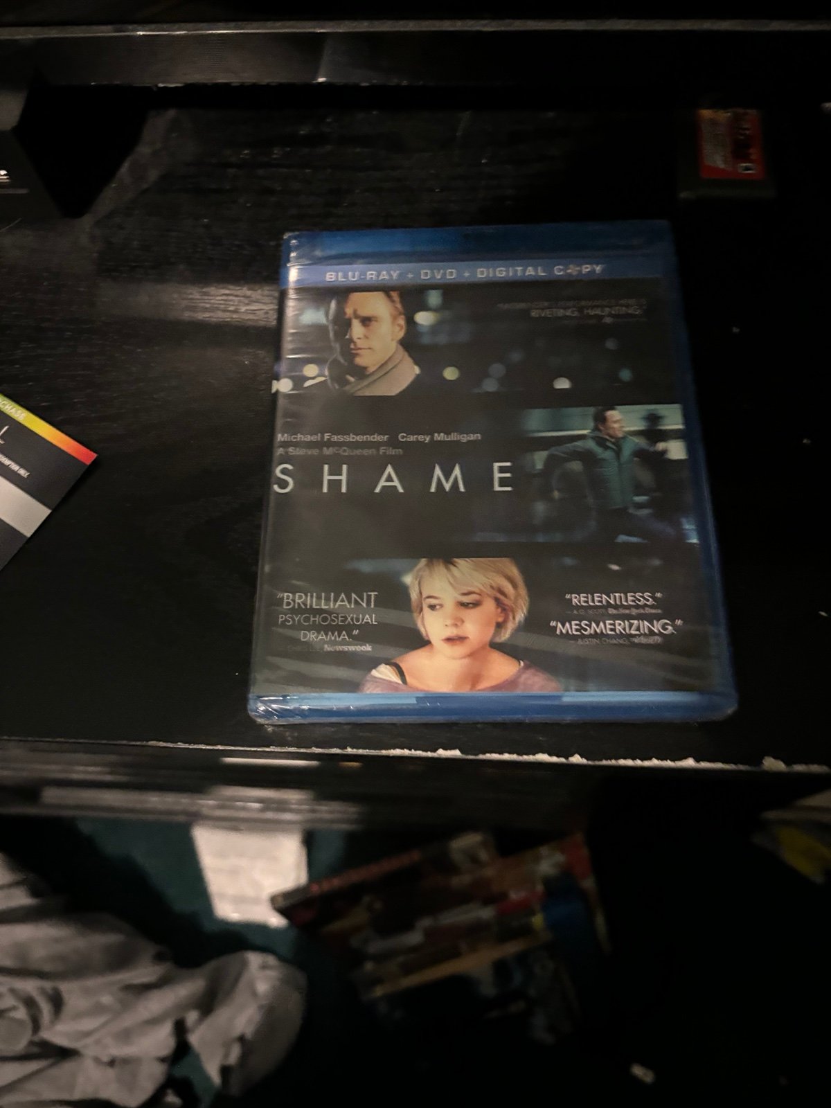 Shame Blu Ray (RARE OOP BRAND NEW SEALED)