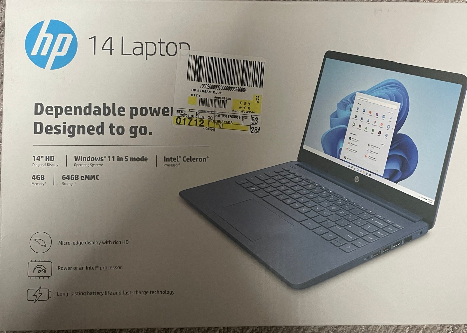 HP 14 Laptop
