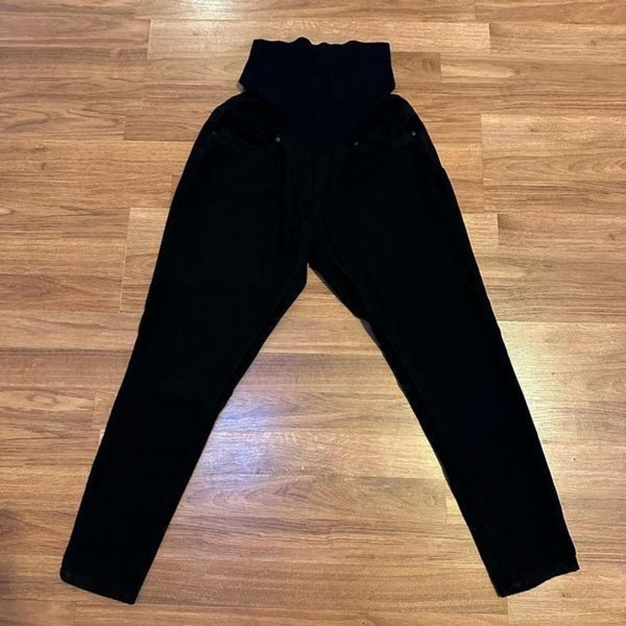 Blue Savvy Maternity Black Skinny Jean pants | Size Maternity XL
