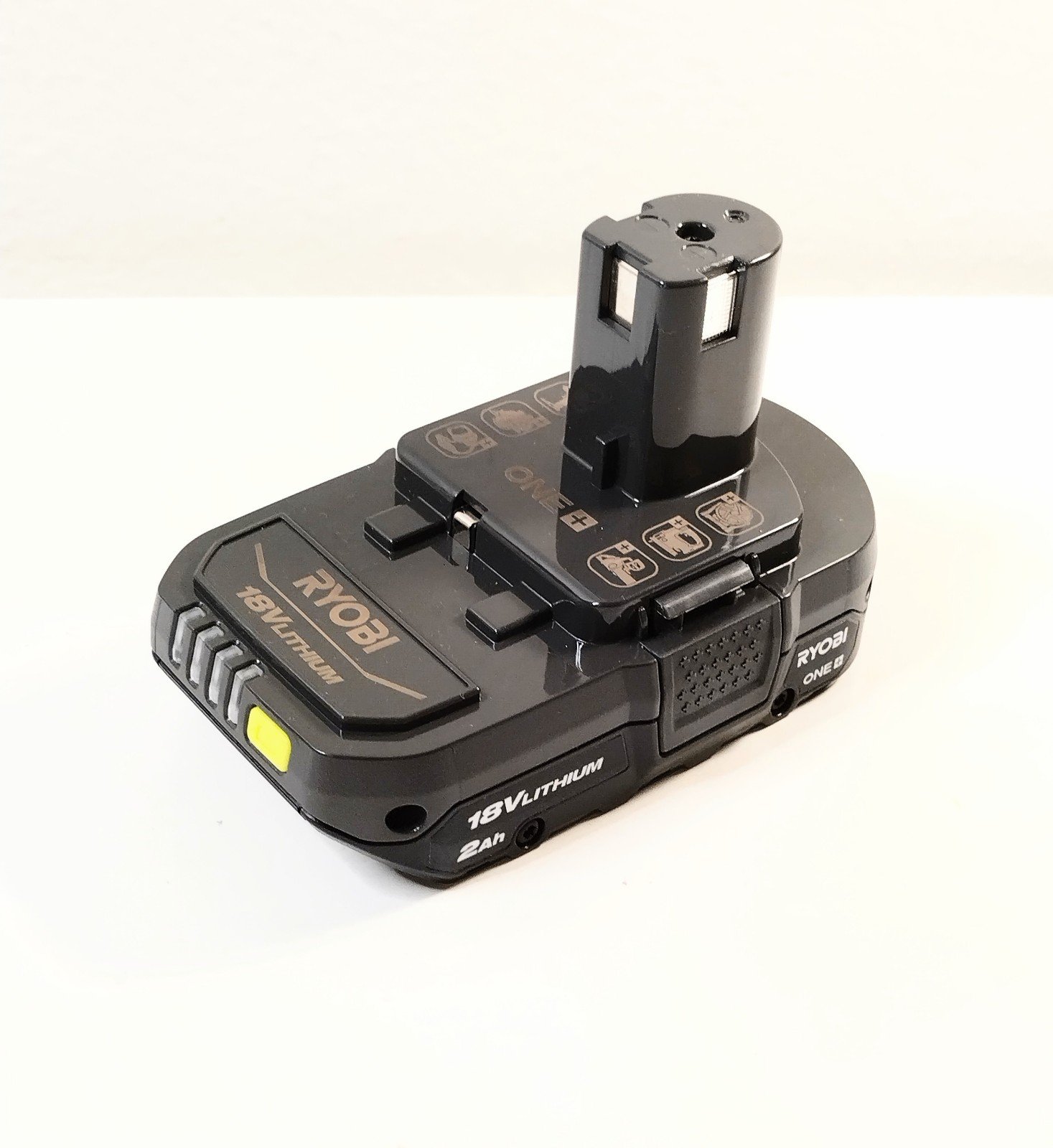 Ryobi ONE+ 18V Lithium-Ion 2 Ah Rechargeable Battery Model No. PBP006