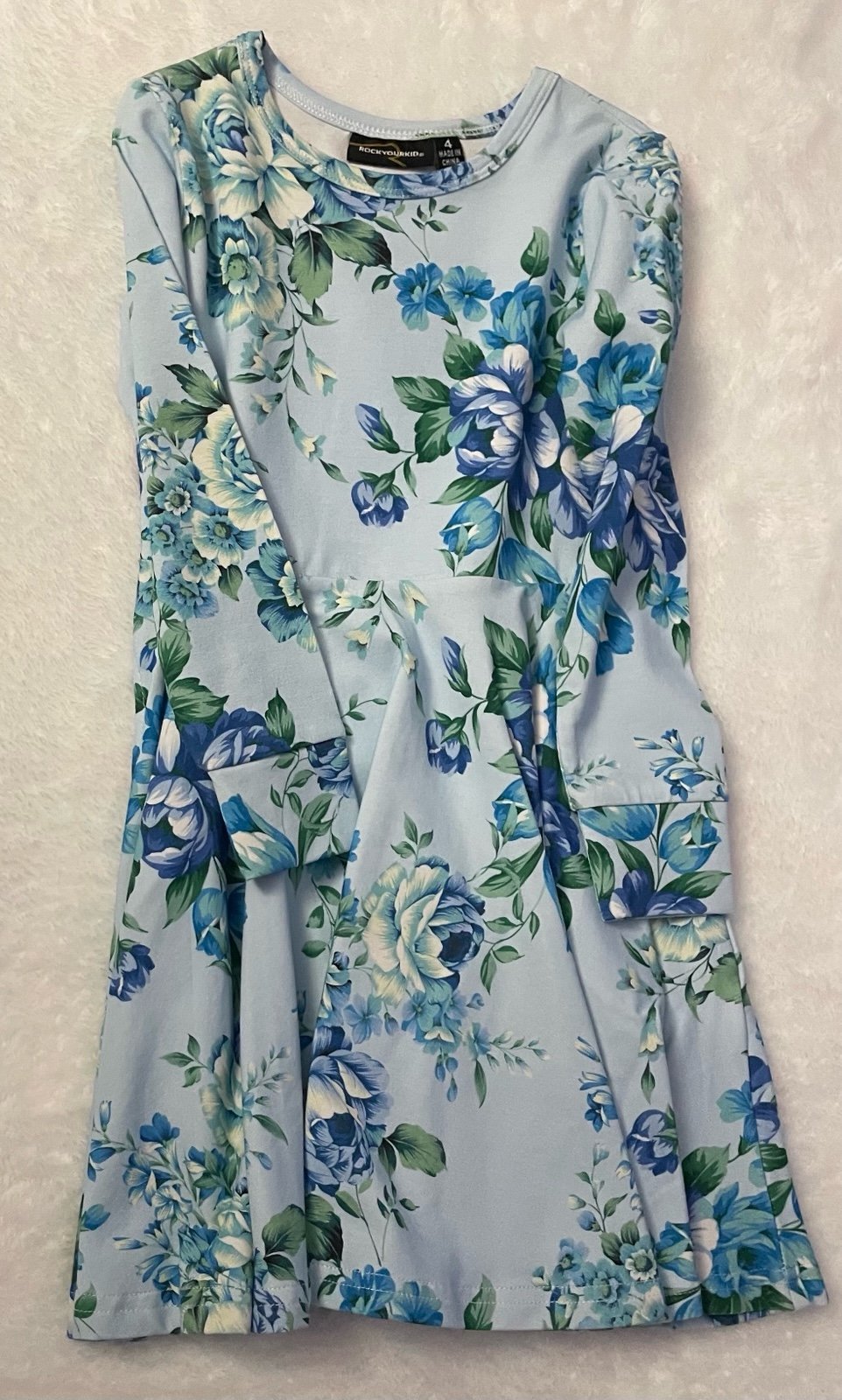 Rock Your Baby Clementine Waisted Dress. Size 4T