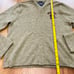 Retro Abercrombie & Fitch Muscle Fit Wool Blend V-Neck Athletic Graphic Sweater.