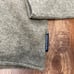 Retro Abercrombie & Fitch Muscle Fit Wool Blend V-Neck Athletic Graphic Sweater.