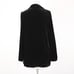 Eileen Fisher NEW 398 Sz PP Black Velour Rayon Silk Jacket Wrap