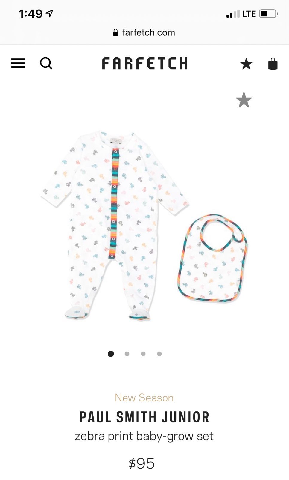 Paul smith baby gift set 6m