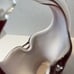 Art Glass Split Handle Cased Glass Basket Great Quality Polished Bottom Heavy