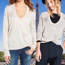 Zadig&Voltaire Rina Star Merino Sweater