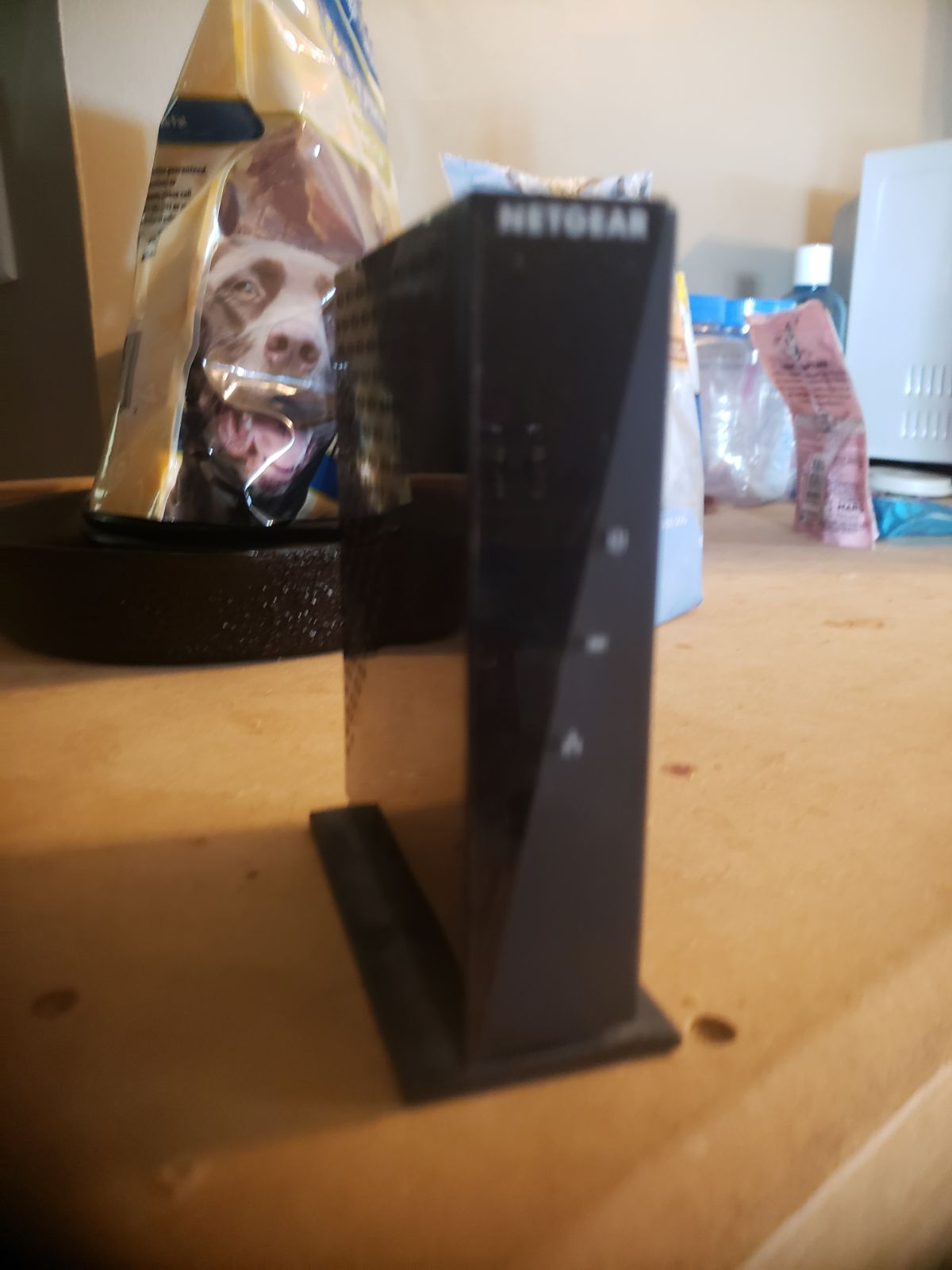 Netgear modem and router