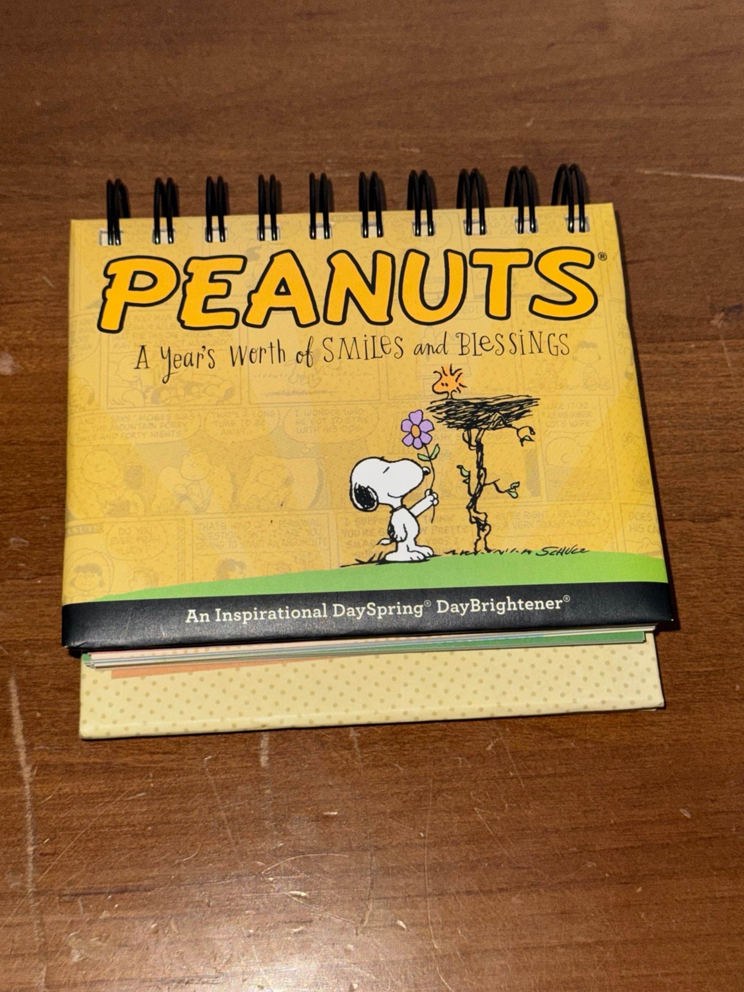 Peanuts® - Smiles and Blessings - Perpetual Calendar