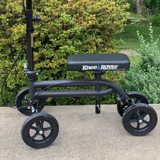 Knee Rover medical scooter foot ankle rest and healing