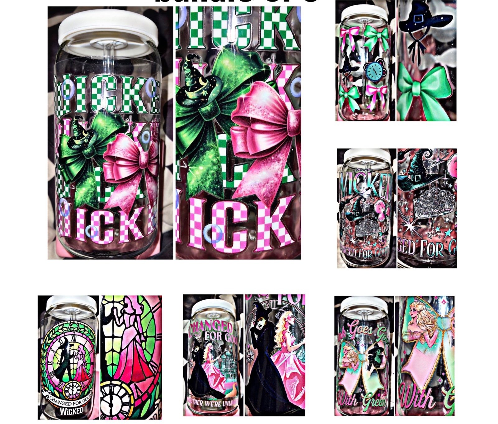 New wicked tumblers set