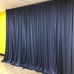 10 Pieces Black Backdrop Event Curtain Decoration 10 feet wide x 9 feet high