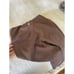 Cotton On Body XS brown cross waist flare leggings