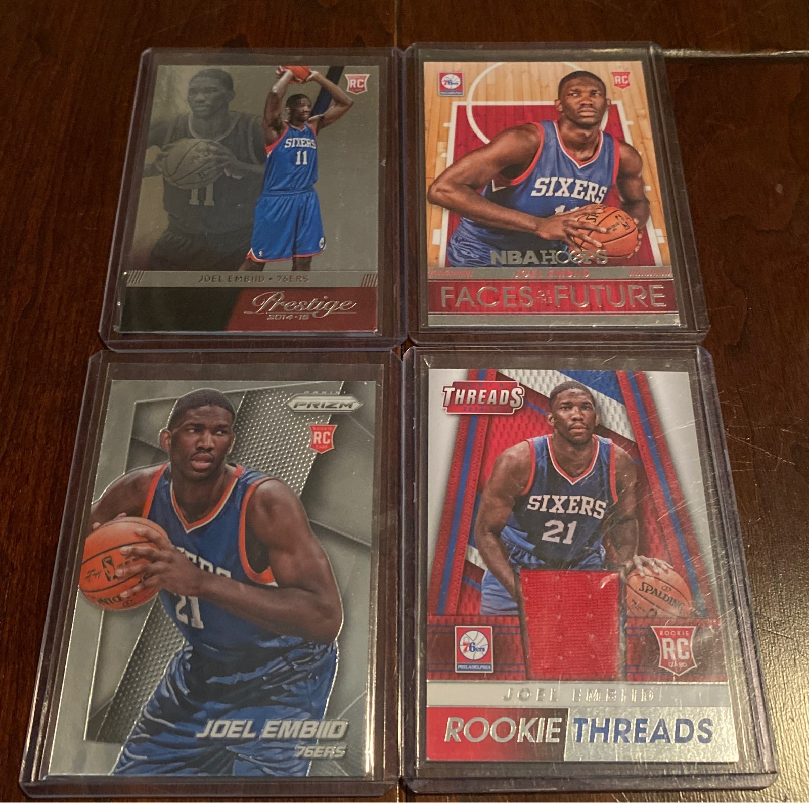 Joel Embiid Rookie Cards