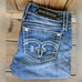 Rock Revival Alanis Cropped Jeans. Sz 29