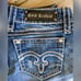 Rock Revival Alanis Cropped Jeans. Sz 29