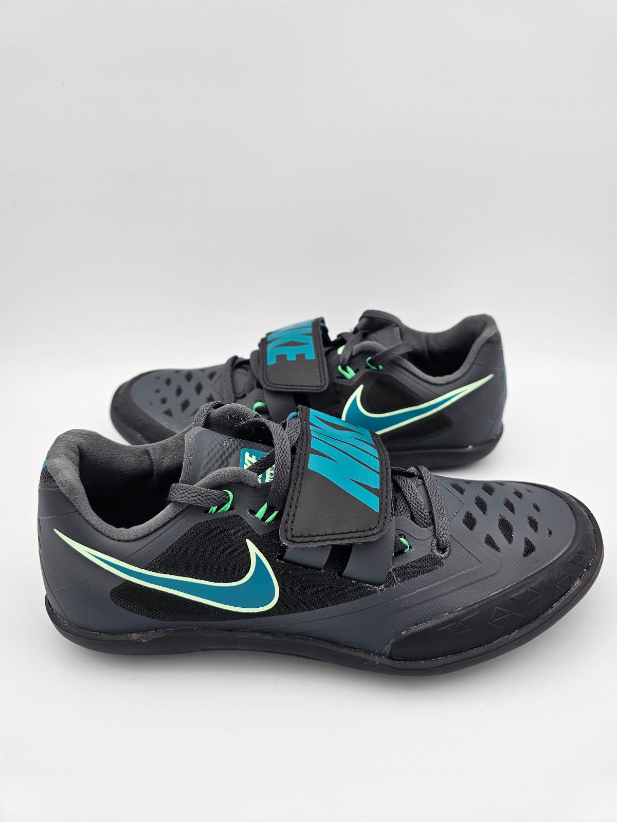 Nike Zoom SD 4 Black Electric Algae Track And Field Throwing Shoes Mens Size 4