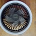 MiniChill Small USB Desk Fan 5'' with LED Light, 3 Speed Fan, 5-Blade