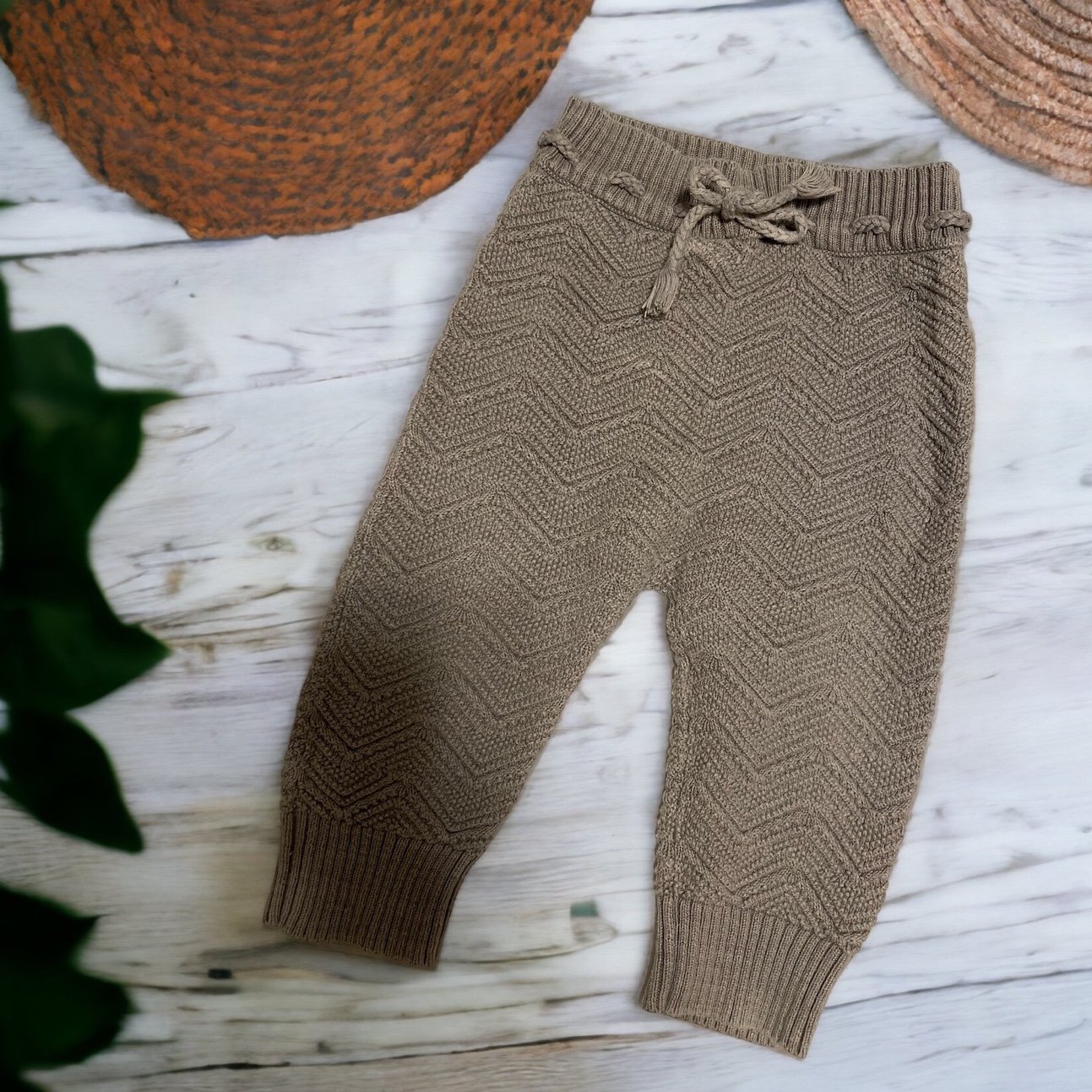 Misha and Puff Pima Knit Joggers 12/18m