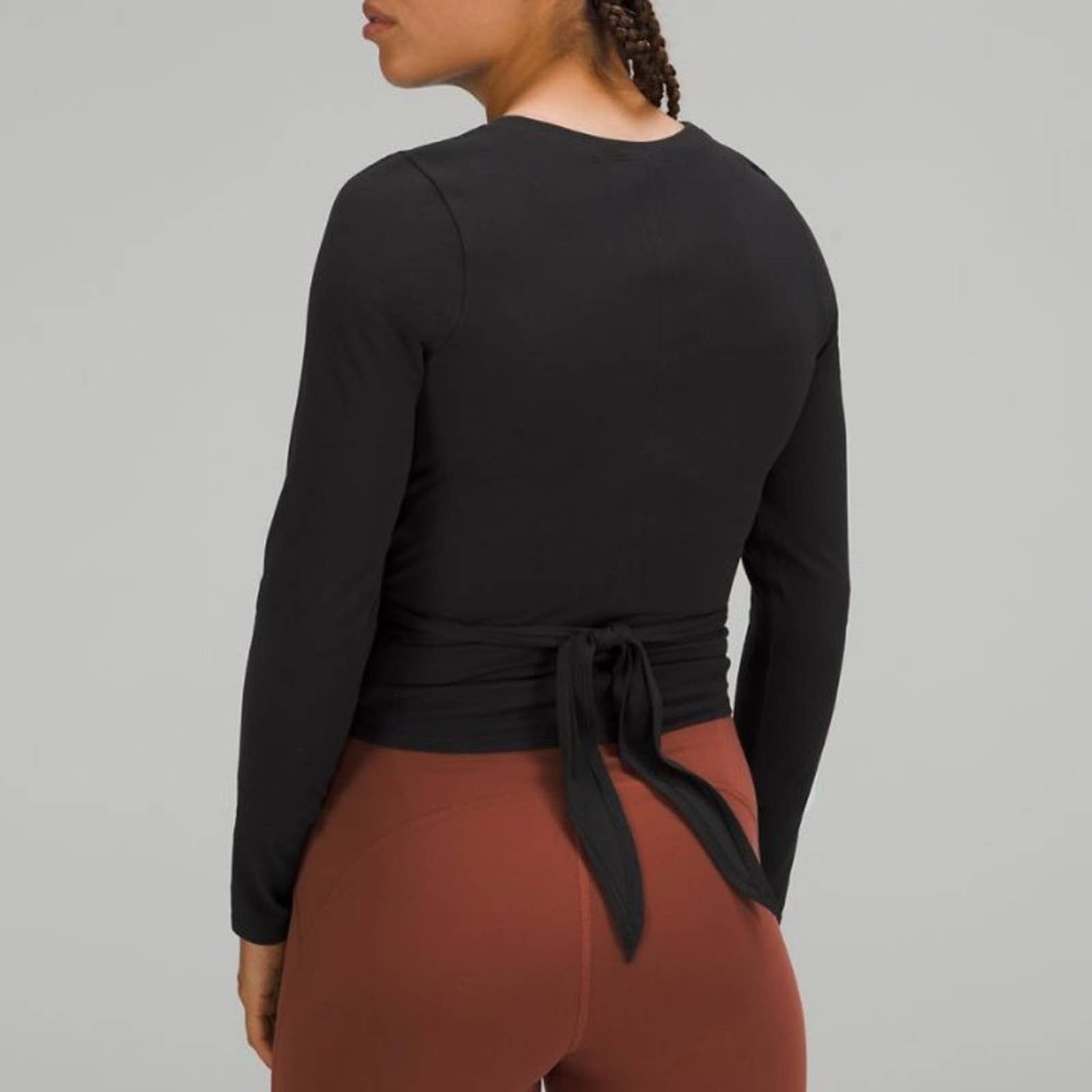 NWT lululemon Time to Restore Long Sleeve Black