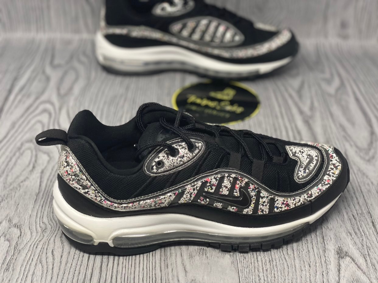 Nike Air Max 98 LX Black Recycled Sz 6.5